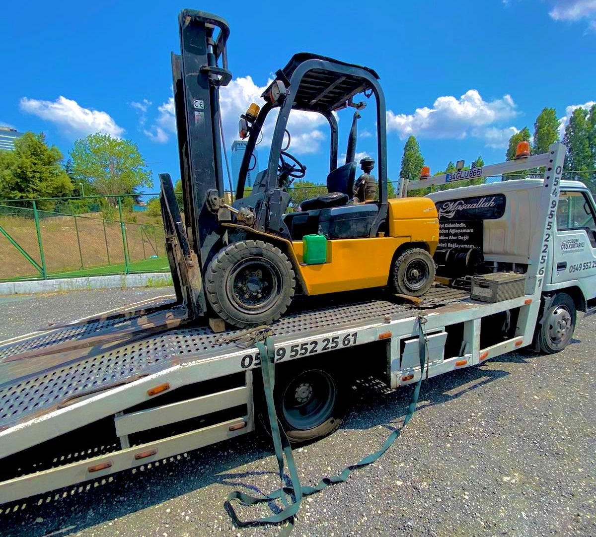 Forklift Çekici Hizmeti | Turan Oto Kurtarıcı